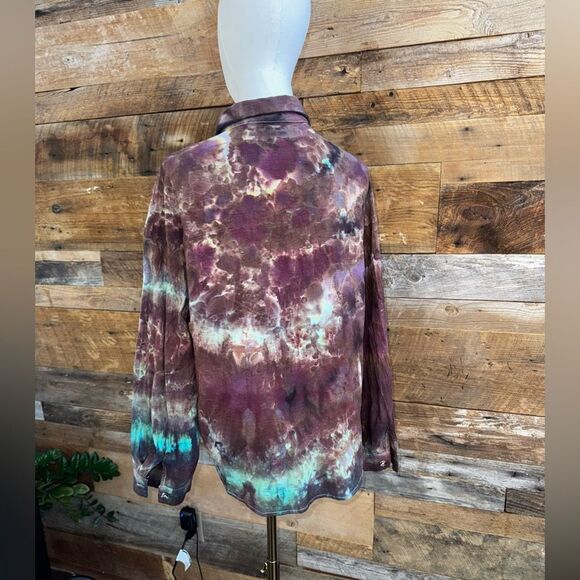 HOTOUCH COTTON BUTTON DOWN SHIRT SZ L - Picture 9 of 13